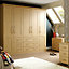 Cooke & Lewis Oak effect Wardrobe cabinet (H)2112mm (W)900mm (D)590mm