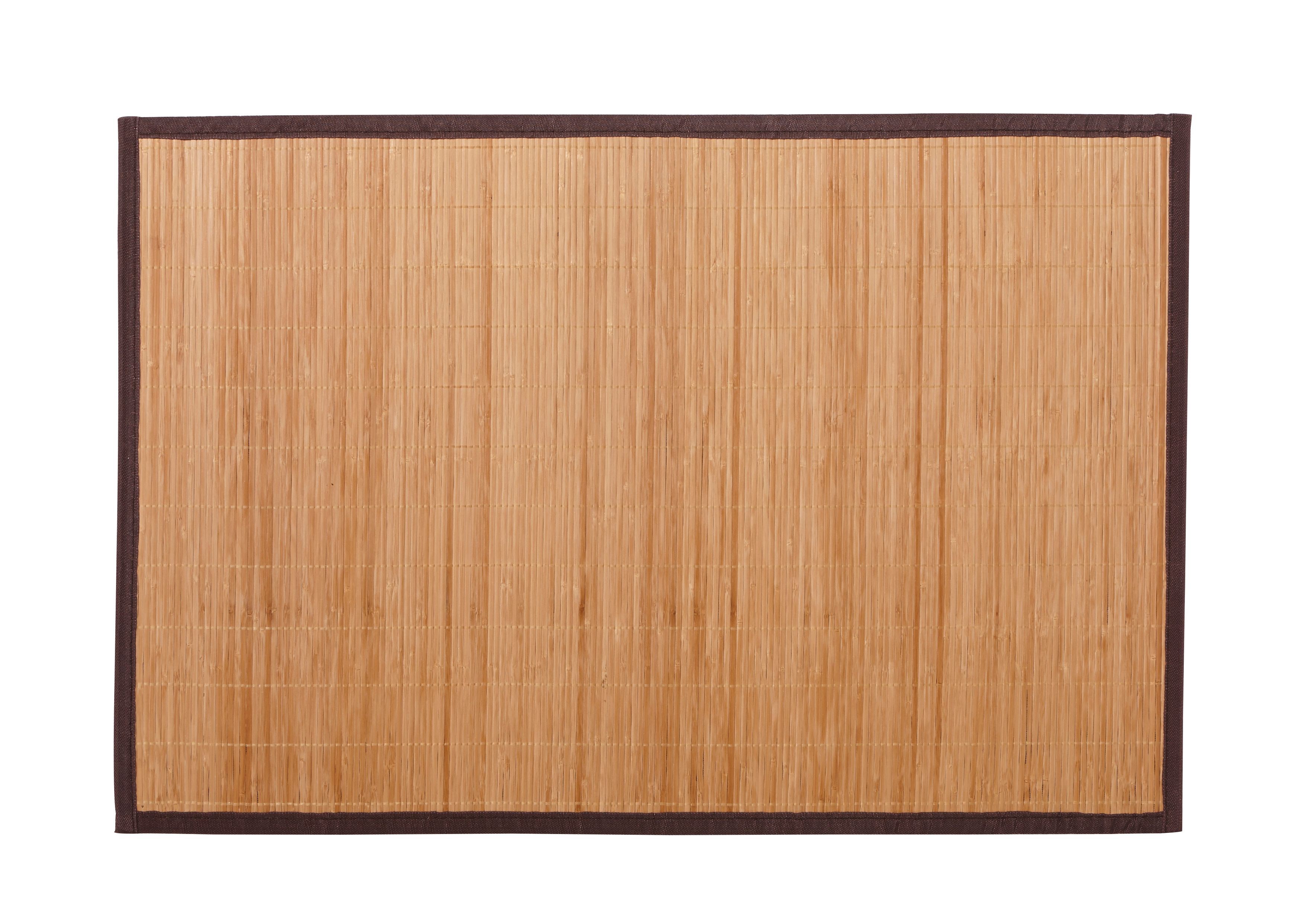 Cooke & Lewis Okaido Wood Rectangular Bath mat (L)90cm (W)60cm