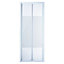 Cooke & Lewis Onega 2 panel Framed Bi-fold Shower Door (W)760mm