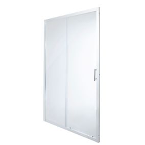 Cooke & Lewis Onega 2 panel Framed Sliding Shower Door (W)1200mm