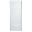 Cooke & Lewis Onega Blanc Frosted Striped pattern Half open pivot Shower Door (H)190cm (W)90cm