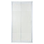 Cooke & Lewis Onega Blanc Frosted Striped pattern Sliding Shower Door (H)190cm (W)120cm