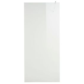 Cooke & Lewis Onega Chrome effect Walk-in Panel (H)1950mm (W)1200mm