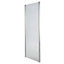 Cooke & Lewis Onega Framed Clear Fixed Shower panel (H)190cm (W)76cm