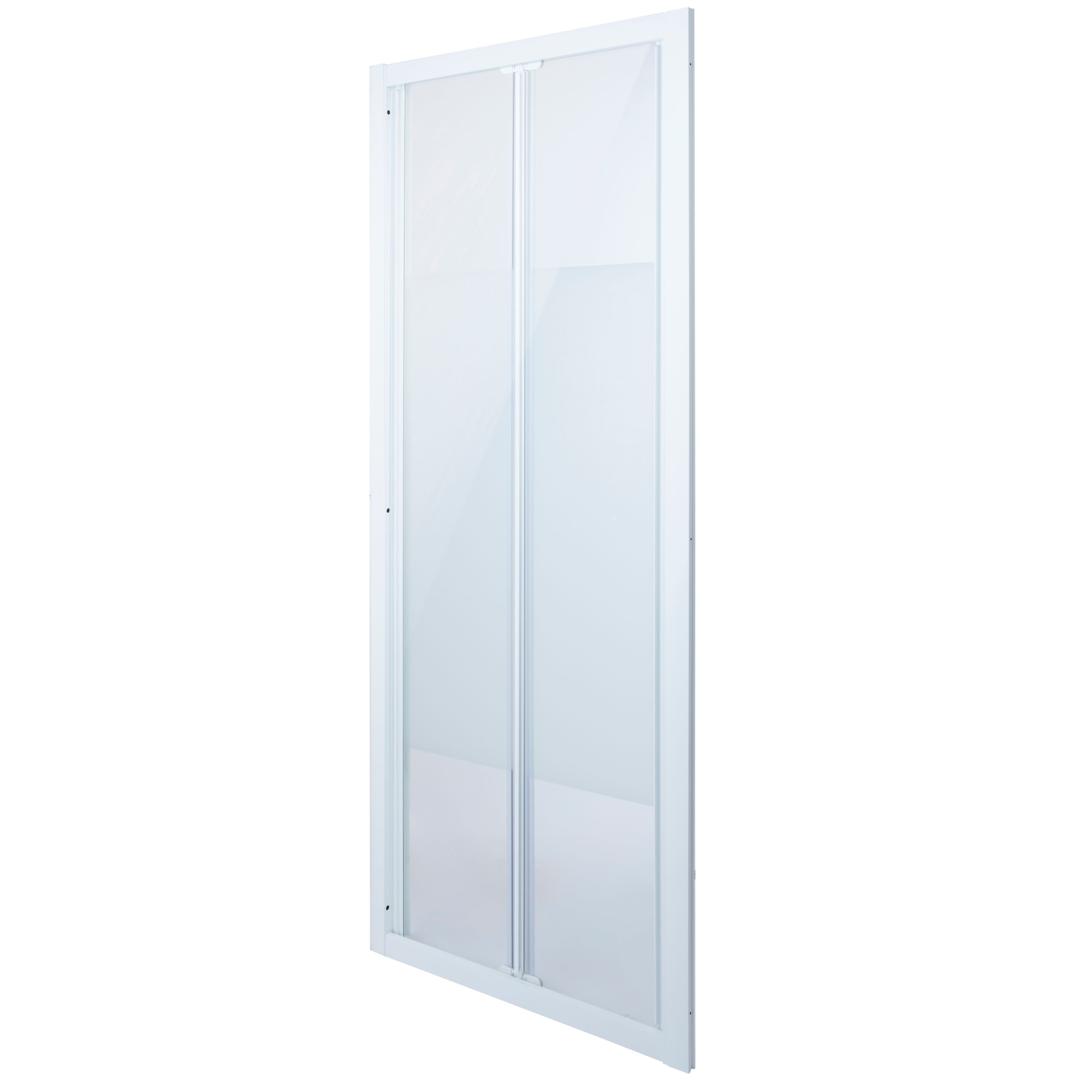 Cooke & Lewis Onega Frosted Bi-fold Shower Door (H)190cm (W)76cm