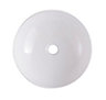 Cooke & Lewis Onega White Round Counter top Basin