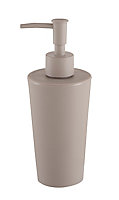Cooke & Lewis Palmi Gloss Greige Plastic Soap dispenser