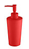 Cooke & Lewis Palmi Gloss Red Plastic Soap dispenser