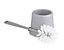 Cooke & Lewis Palmi Gloss Silver Silver effect Toilet brush & holder