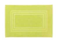 Cooke & Lewis Palmi Green Rectangular Bath mat (L)80cm (W)50cm
