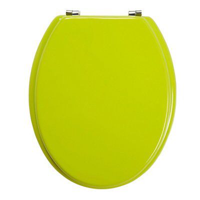 Cooke & Lewis Palmi Green Standard close Toilet seat | DIY at B&Q