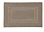 Cooke & Lewis Palmi Greige Rectangular Bath mat (L)80cm (W)50cm