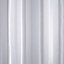 Cooke & Lewis Pasni White Satin stripe Shower curtain (W)180cm