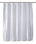 Cooke & Lewis Pasni White Satin stripe Shower curtain (W)180cm