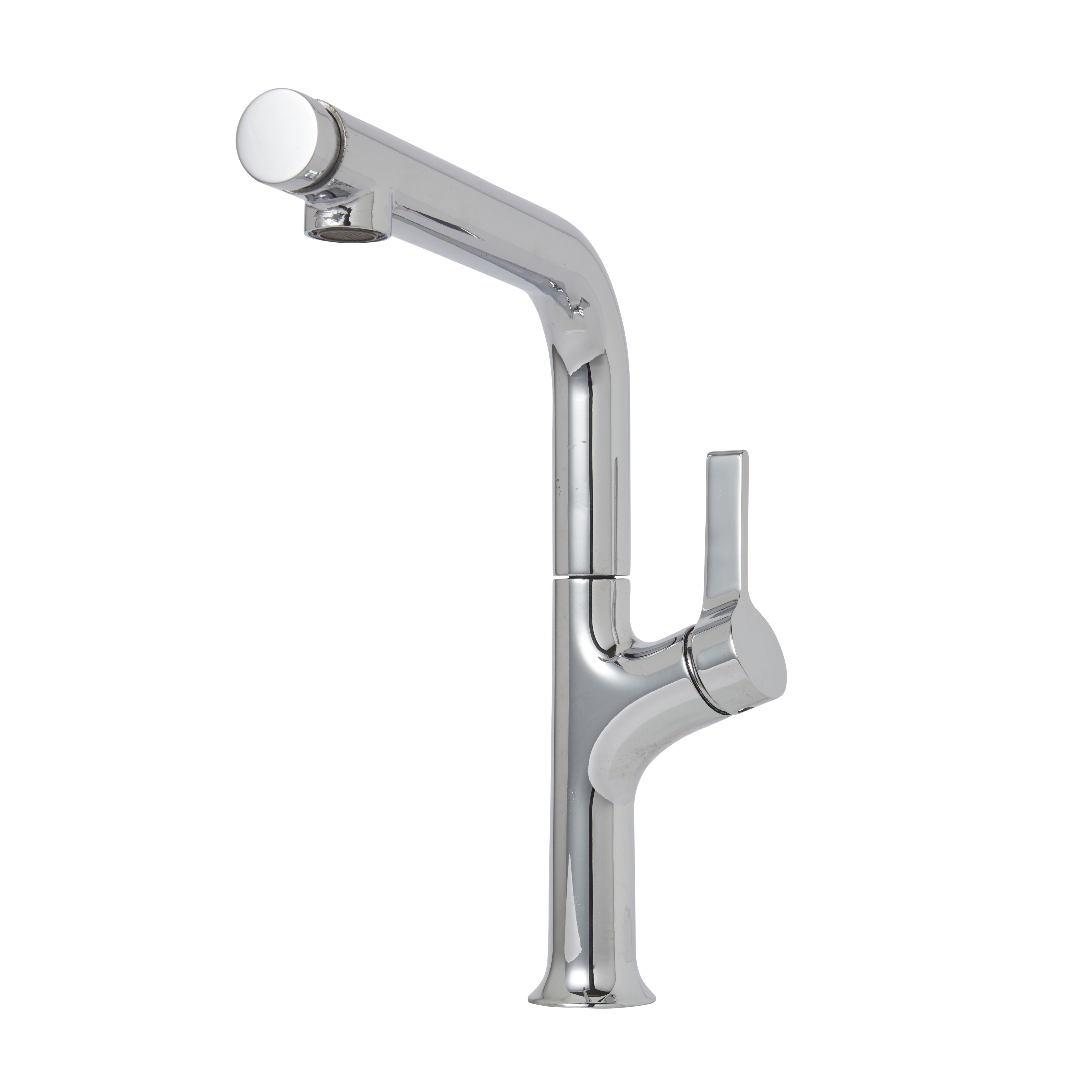 Cooke & Lewis Pelenu Chrome effect Side lever Tap