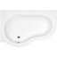 Cooke & Lewis Quebec Acrylic Left-handed White Corner 0 tap hole Bath (L)1500mm (W)1000mm