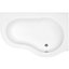 Cooke & Lewis Quebec Acrylic Right-handed Corner Bath (L)1500mm (W)1000mm