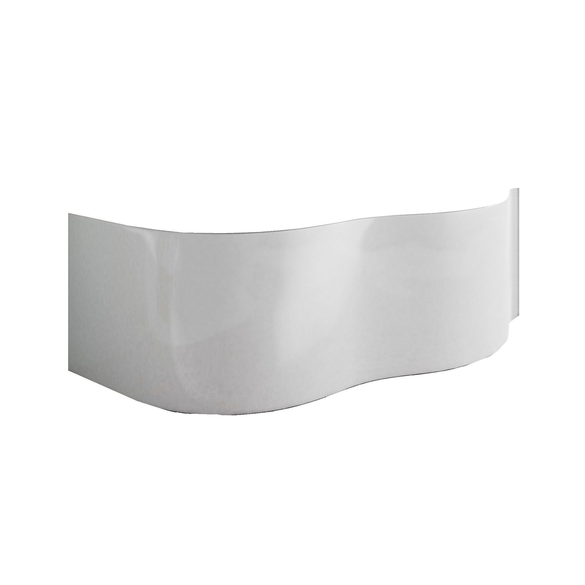 Cooke & Lewis Quebec White Curved Front Bath panel (W)600mm | DIY at B&Q