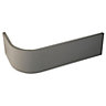 Cooke & Lewis Raffello Anthracite Curved Plinth