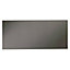 Cooke & Lewis Raffello Gloss anthracite Pan drawer front & bi-fold door, (W)600mm (H)356mm (T)18mm
