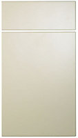 Cooke & Lewis Raffello Gloss cream Drawerline door & drawer front, (W)400mm (H)715mm (T)18mm