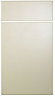Cooke & Lewis Raffello Gloss cream Drawerline door & drawer front, (W)400mm (H)715mm (T)18mm