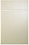 Cooke & Lewis Raffello Gloss cream Drawerline door & drawer front, (W)450mm (H)715mm (T)18mm