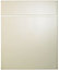 Cooke & Lewis Raffello Gloss cream Drawerline door & drawer front, (W)600mm (H)715mm (T)18mm