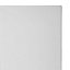 Cooke & Lewis Raffello Gloss white Bridging door & pan drawer front, (W)1000mm (H)356mm (T)18mm
