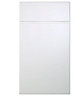 Cooke & Lewis Raffello Gloss white Drawerline door & drawer front, (W)400mm (H)715mm (T)18mm