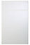 Cooke & Lewis Raffello Gloss white Drawerline door & drawer front, (W)450mm (H)715mm (T)18mm