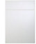 Cooke & Lewis Raffello Gloss white Drawerline door & drawer front, (W)500mm (H)715mm (T)18mm