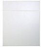 Cooke & Lewis Raffello Gloss white Drawerline door & drawer front, (W)600mm (H)715mm (T)18mm