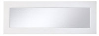 Cooke & Lewis Raffello Gloss white Glazed bridging door & pan drawer front, (W)1000mm (H)356mm (T)18mm