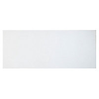 Cooke & Lewis Raffello Gloss white Pan drawer front & bi-fold door, (W)800mm (H)356mm (T)18mm