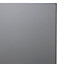 Cooke & Lewis Raffello High Gloss Anthracite Sink Cabinet door (W)600mm (H)453mm (T)18mm
