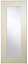 Cooke & Lewis Raffello High Gloss Cream Glazed Cabinet door (W)300mm (H)715mm (T)18mm
