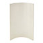 Cooke & Lewis Raffello High Gloss Cream Tall wall internal Cabinet door (W)250mm (H)895mm (T)18mm