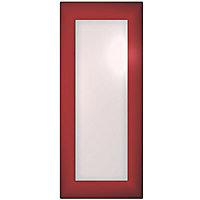 Cooke & Lewis Raffello High Gloss Red Cabinet door (W)300mm