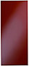 Cooke & Lewis Raffello High Gloss Red Standard Cabinet door (W)300mm (H)715mm (T)18mm