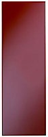 Cooke & Lewis Raffello High Gloss Red Tall Cabinet door (W)300mm (H)895mm (T)18mm