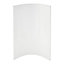 Cooke & Lewis Raffello High Gloss White Base external Cabinet door (H)715mm (T)18mm