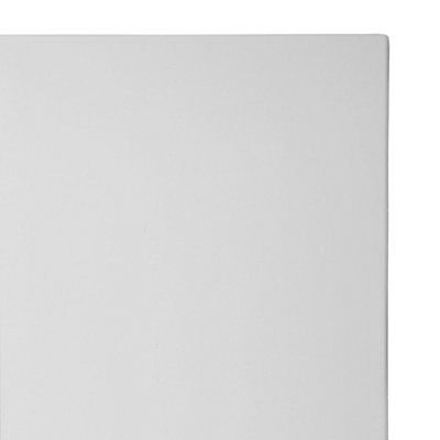 Cooke & Lewis Raffello High Gloss White Tall Cabinet door (W)400mm (H)895mm (T)18mm