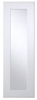 Cooke & Lewis Raffello High Gloss White Tall glazed Cabinet door (W)300mm