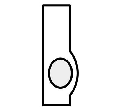 Cooke & Lewis Riga Left Worktop with integrated basin (W)1388mm