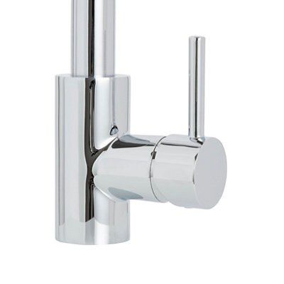 Cooke & Lewis Rinka Chrome effect Kitchen Monobloc Tap