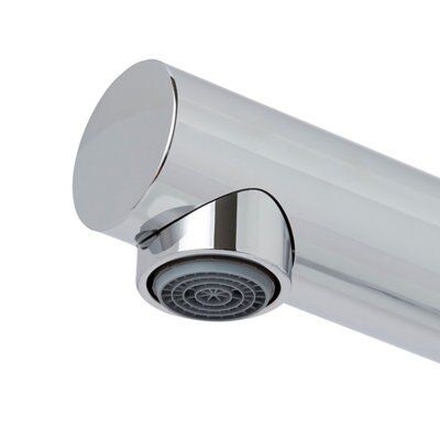 Cooke & Lewis Rinka Chrome effect Kitchen Monobloc Tap