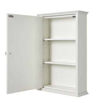 Cooke & Lewis Romano White Mirrored Cabinet (W)435mm (H)653mm | DIY at B&Q