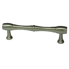 Cooke & Lewis Satin Nickel effect Cabinet T-shaped Pull handle, Pack of 1