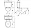 Cooke & Lewis Serina White Close-coupled Toilet with Soft close seat